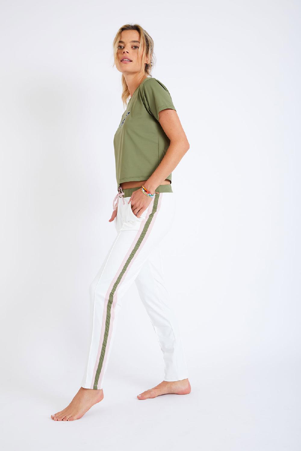 Banana Moon TROUSERS Ecru OATKA SPRINT