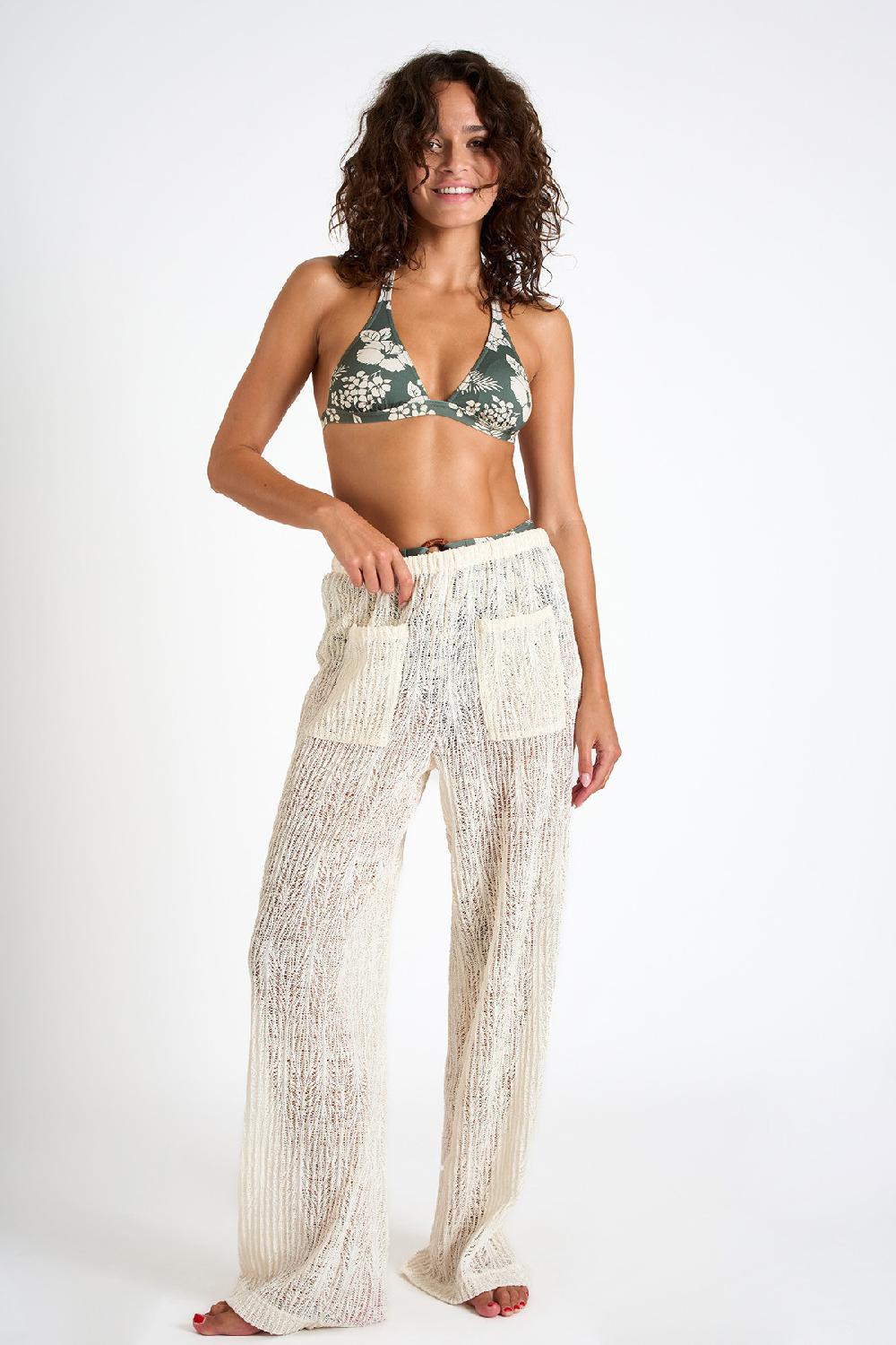 Banana Moon TROUSERS Ecru OSMOZE BEACHSOUL