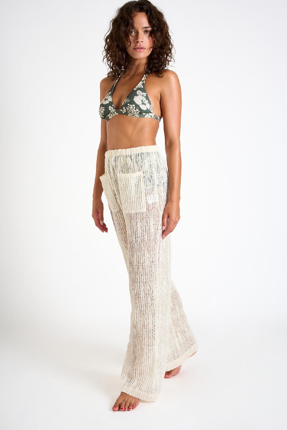 Banana Moon TROUSERS Ecru OSMOZE BEACHSOUL