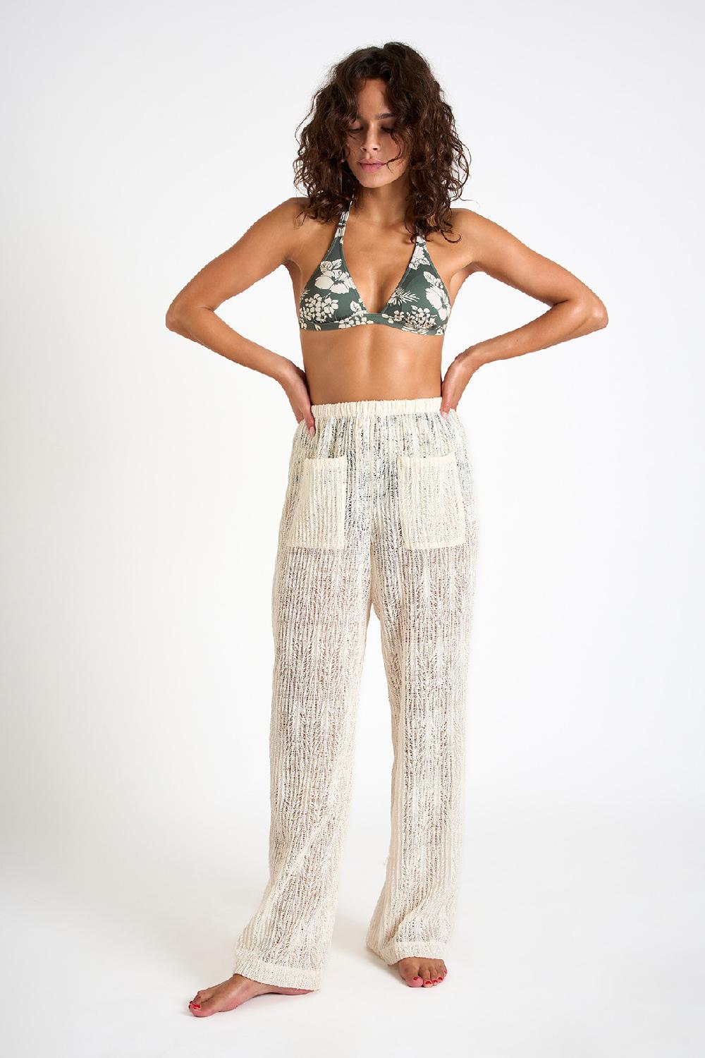 banana moon TROUSERS Ecru OSMOZE BEACHSOUL