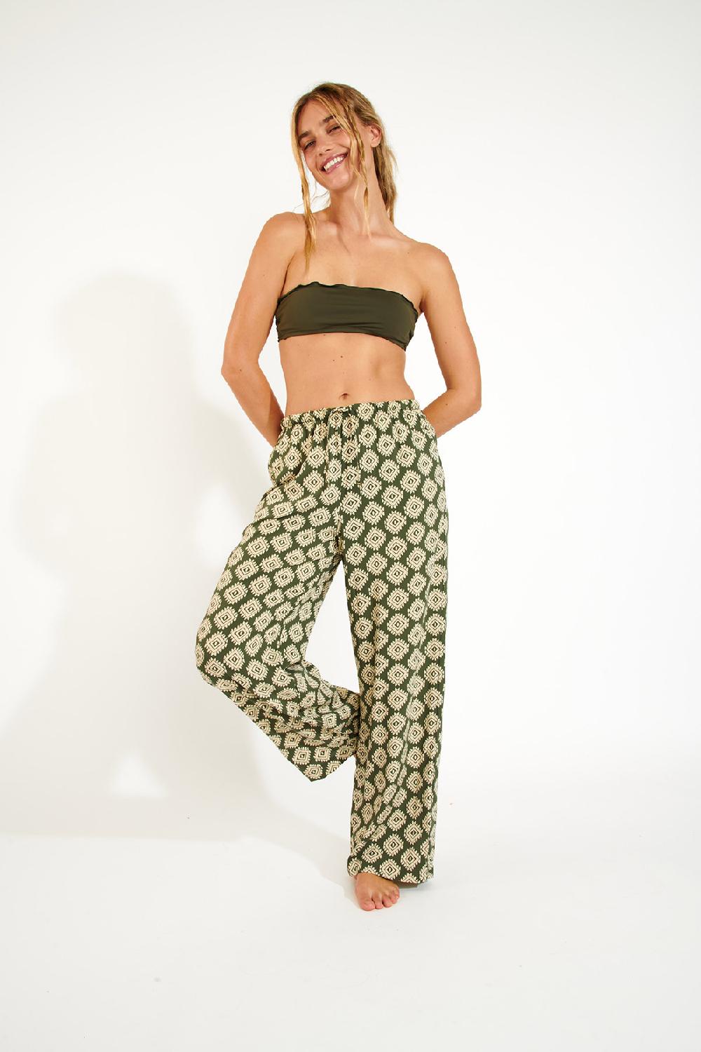 Banana Moon TROUSERS Khaki OKEAH SARONG