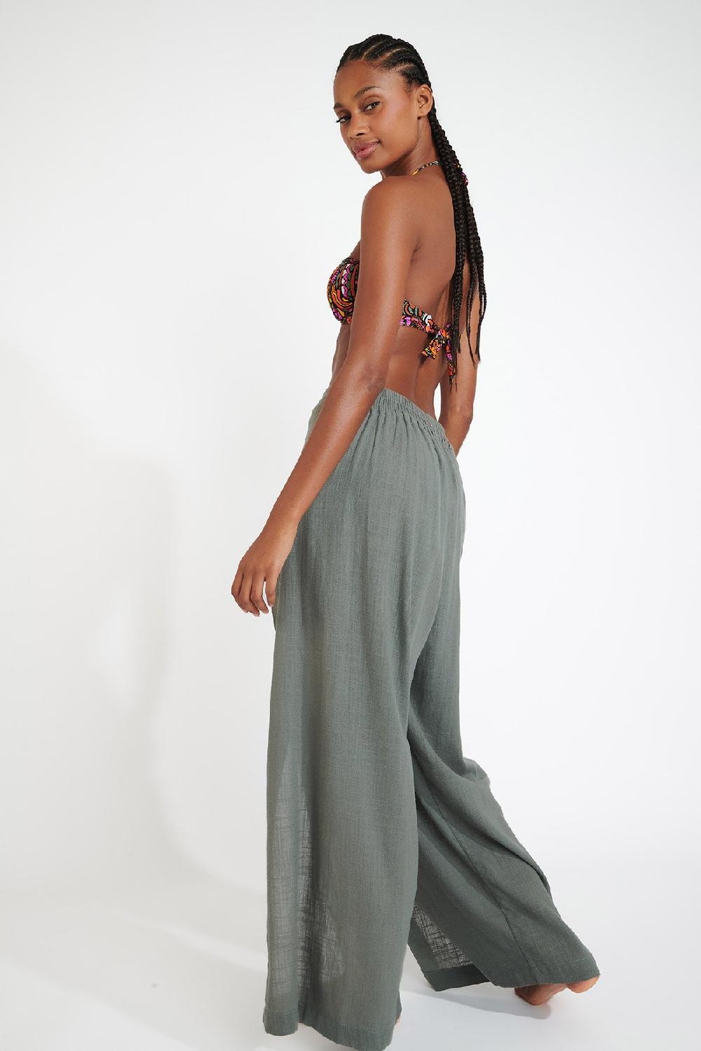 Banana Moon TROUSERS Khaki STEFA CALYPSO