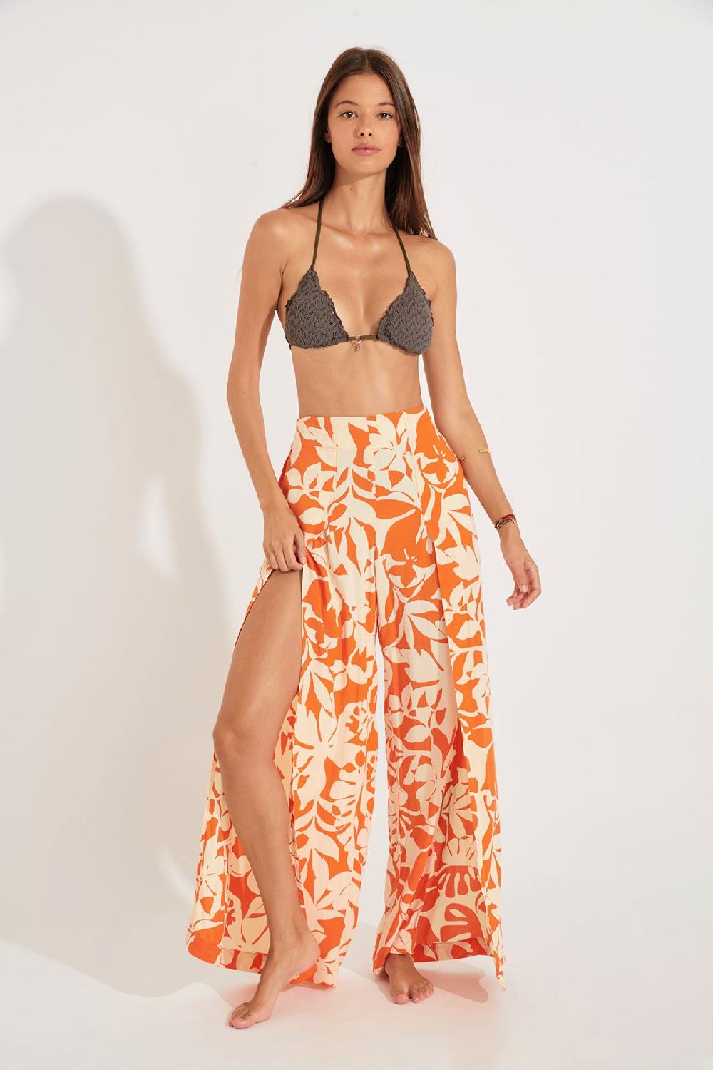 Banana Moon TROUSERS Orange STEFA SARONG