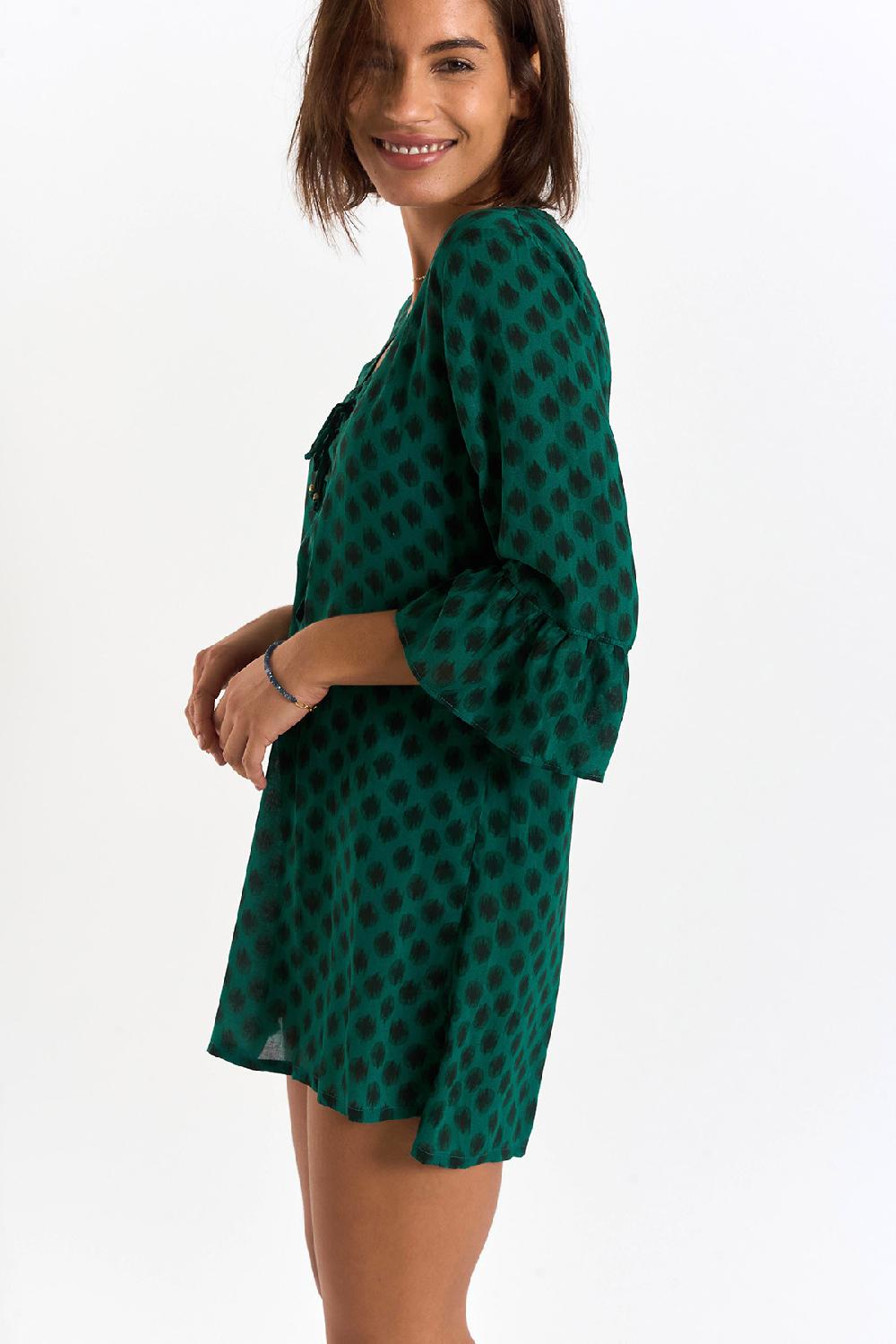Banana Moon BEACHWEAR TUNIC Green HOALA TALANGAVOIL