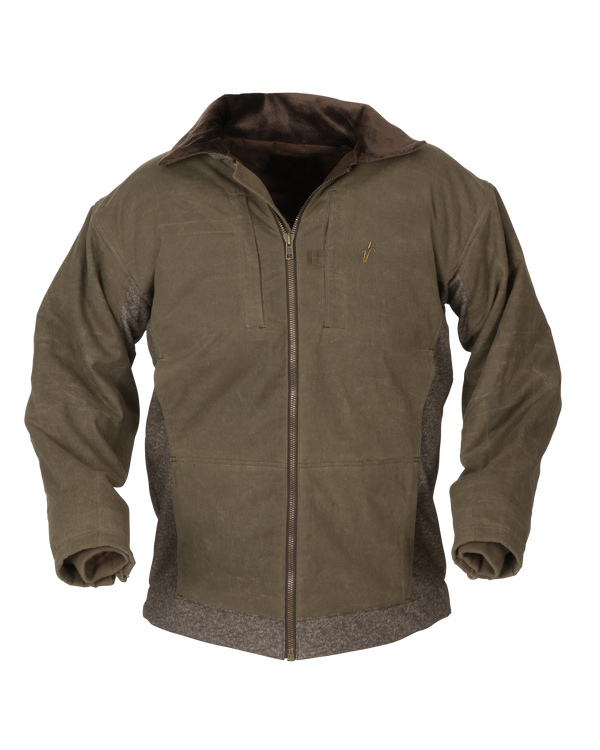 banded Avery Heritage Collection Full-Zip Sweater