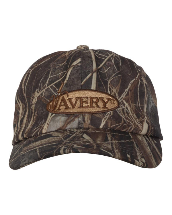 banded Avery Oil Cloth Cap