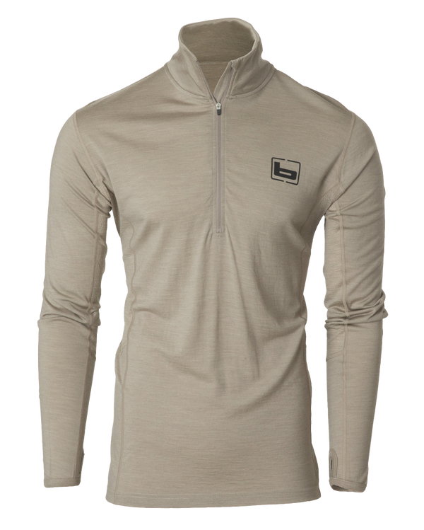 banded Banded Base Merino Wool 1/4 Zip Pullover
