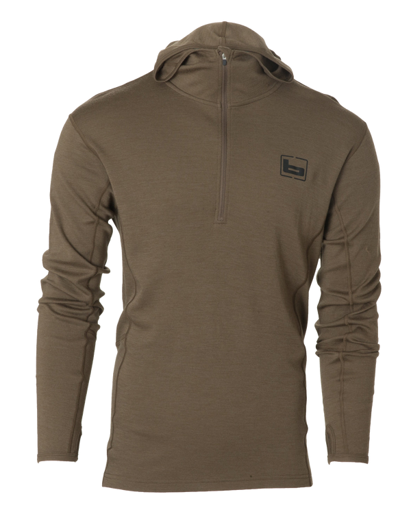 Banded Banded Base Merino Wool Hoodie