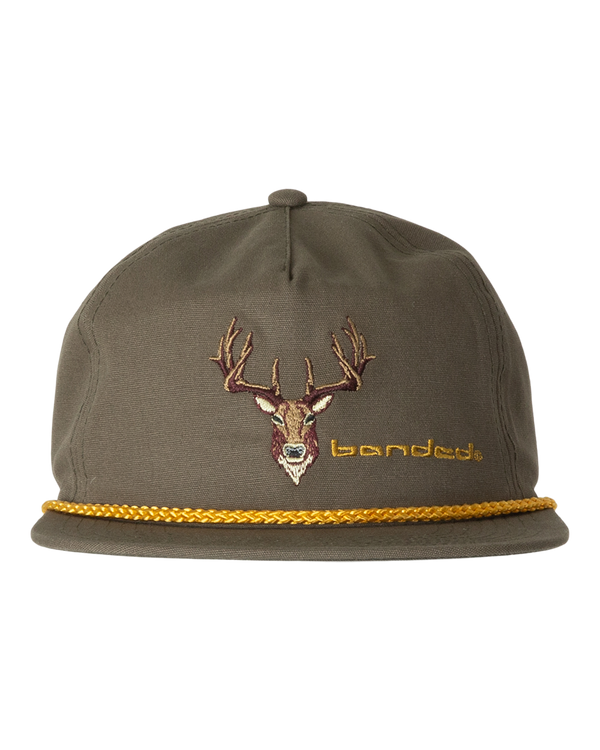 Banded Banded Big Buck Rope Cap