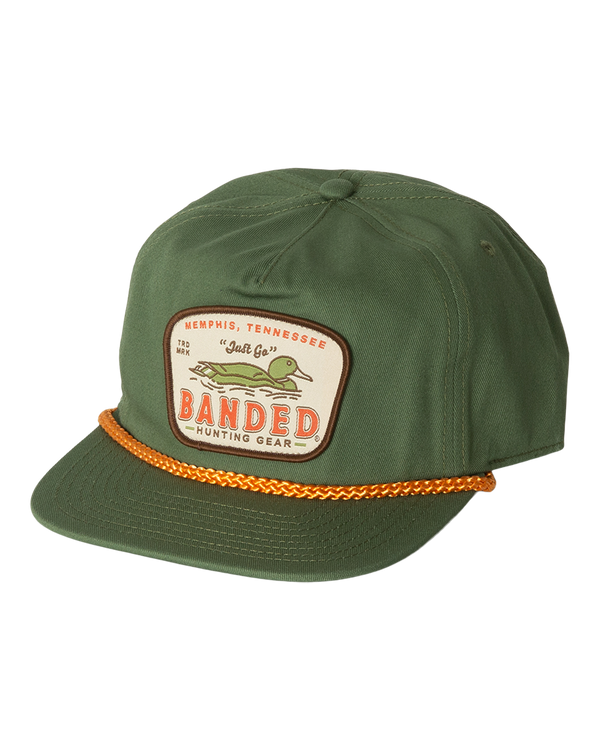 Banded Banded Decoy Hat
