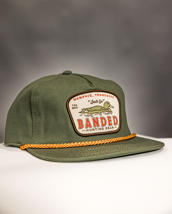 Banded Banded Decoy Hat