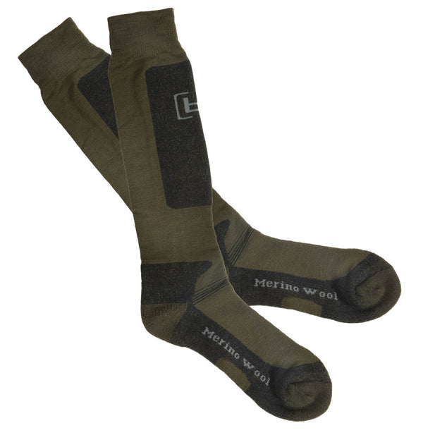 banded Banded Base Midweight Merino Wool Knee Length Sock