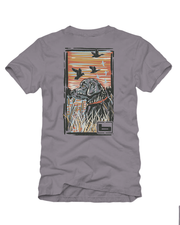 banded Black Lab Short Sleeve Tee