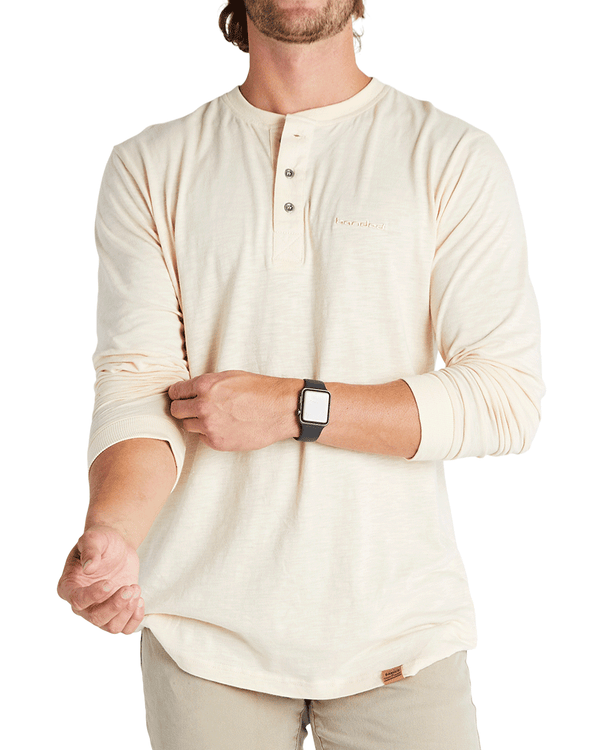 Banded Brush Creek Henley Long Sleeve Henley