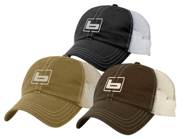 Banded Chino Twill Mesh Cap