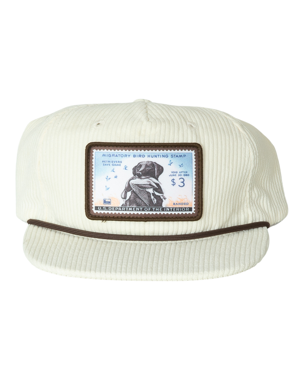 Banded Corduroy Goat Rope Cap