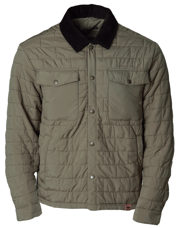banded Cumberland Shirt Jacket