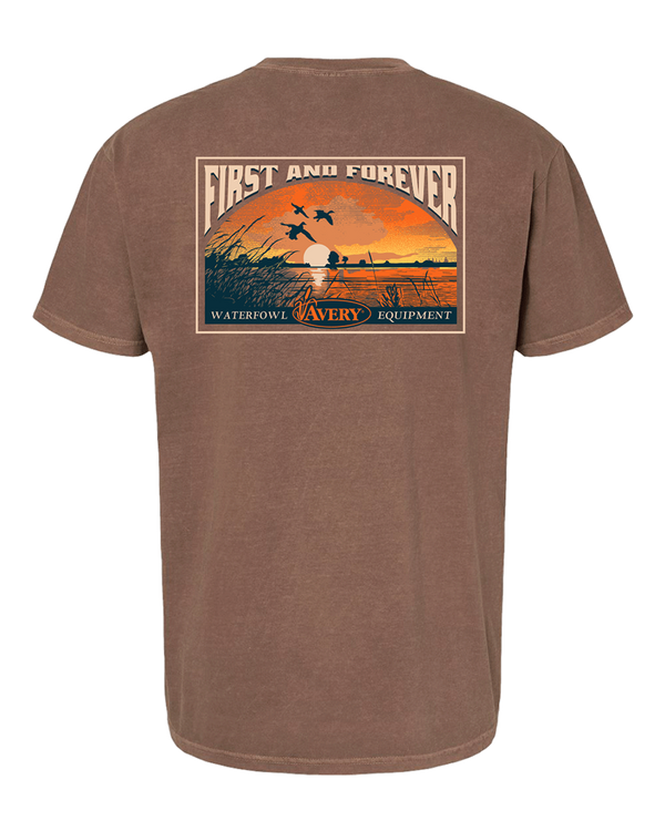 banded Grass Sunset S/S Tee