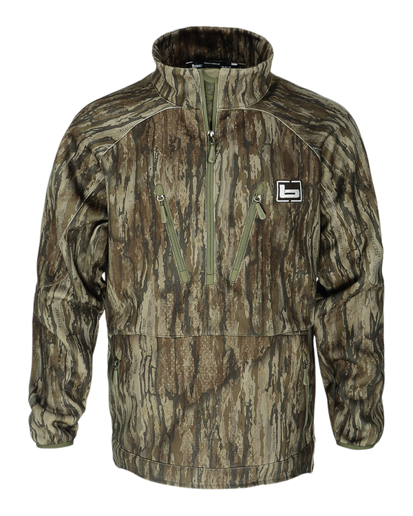 Banded Heavy TEC Fleece 1/2 Zip Pullover