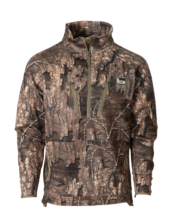 banded Heavy TEC Fleece 1/2 Zip Pullover