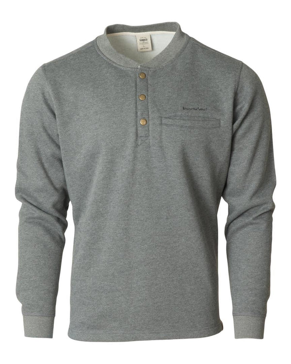 banded Hometown Henley Sweatshirt