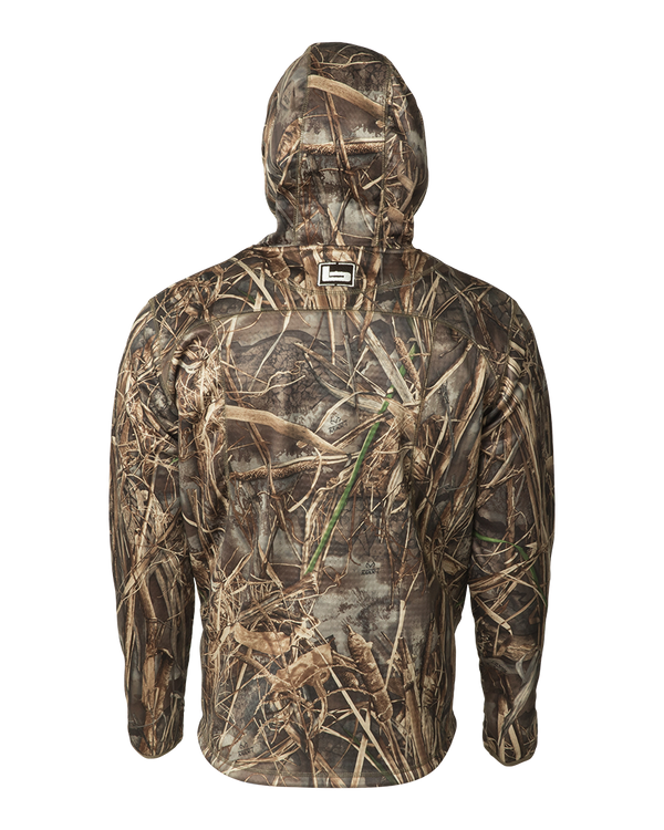 Banded Hooded Mid-Layer Fleece Pullover - MAX5