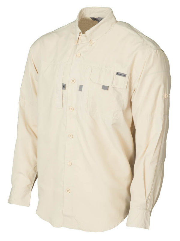 Banded Lightweight Button Down Long Sleeve Shirt