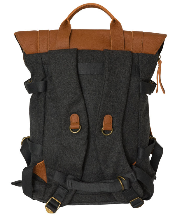 Banded Mammoth Wool Backpack