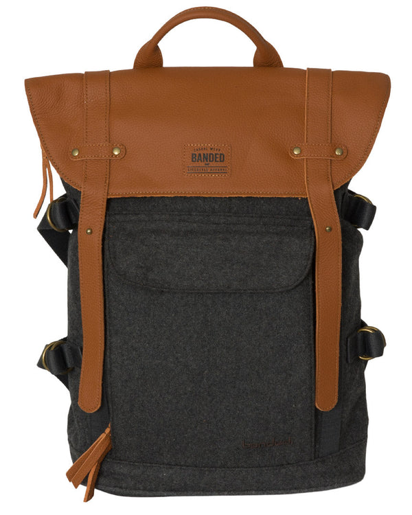 Banded Mammoth Wool Backpack