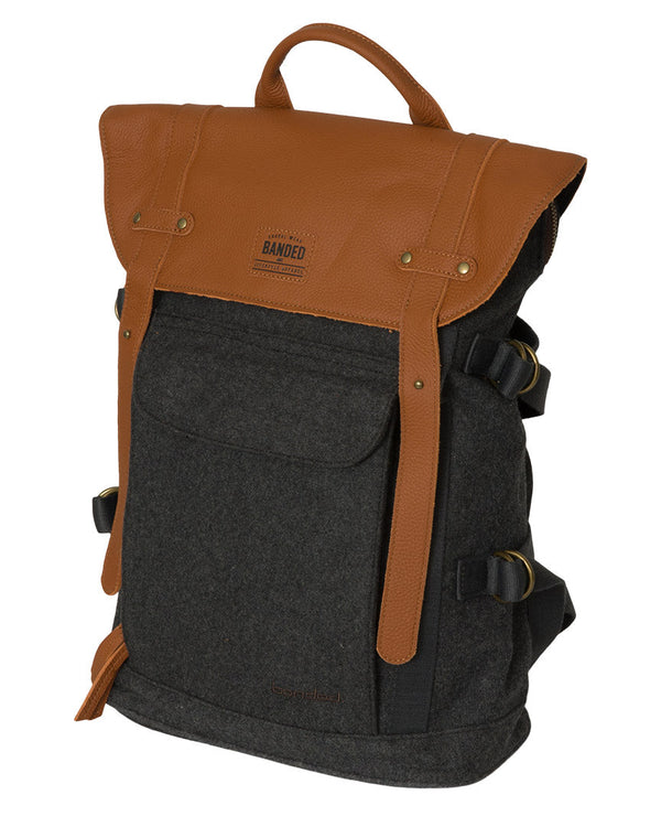 banded Mammoth Wool Backpack
