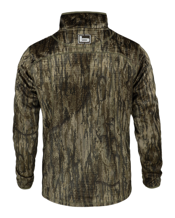 Banded Mid-Layer 1/4 Zip Fleece Pullover