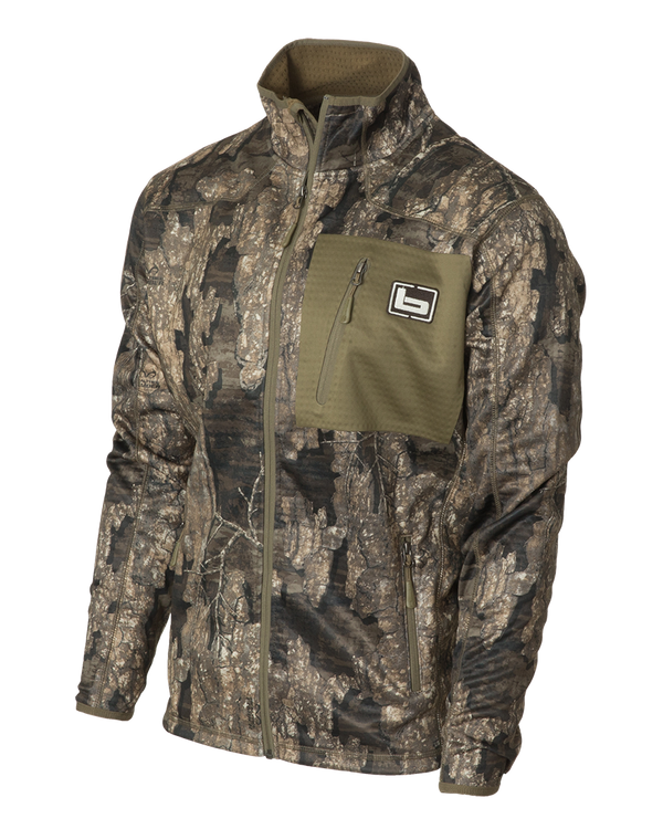 Banded Mid-Layer Fleece Jacket