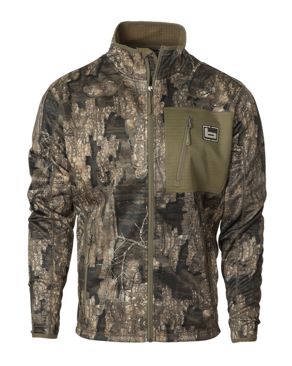 banded Mid-Layer Fleece Jacket