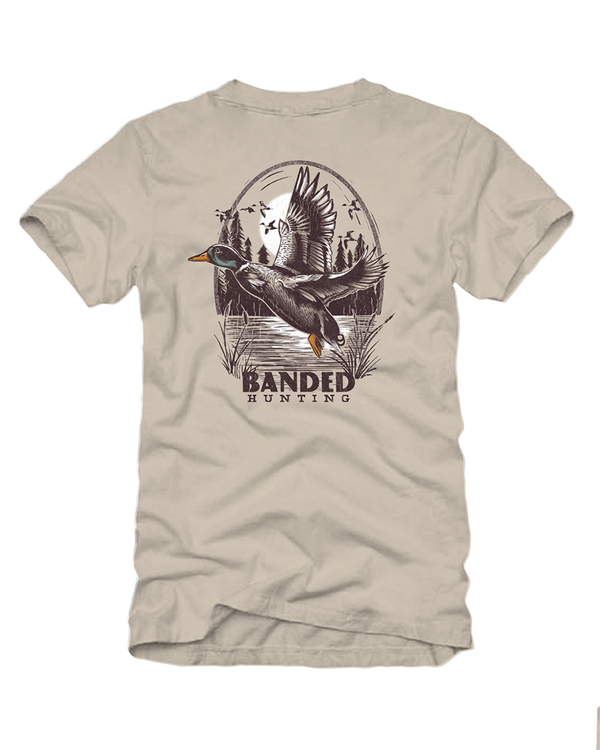 banded Morning Duck Hunt Short Sleeve Tee