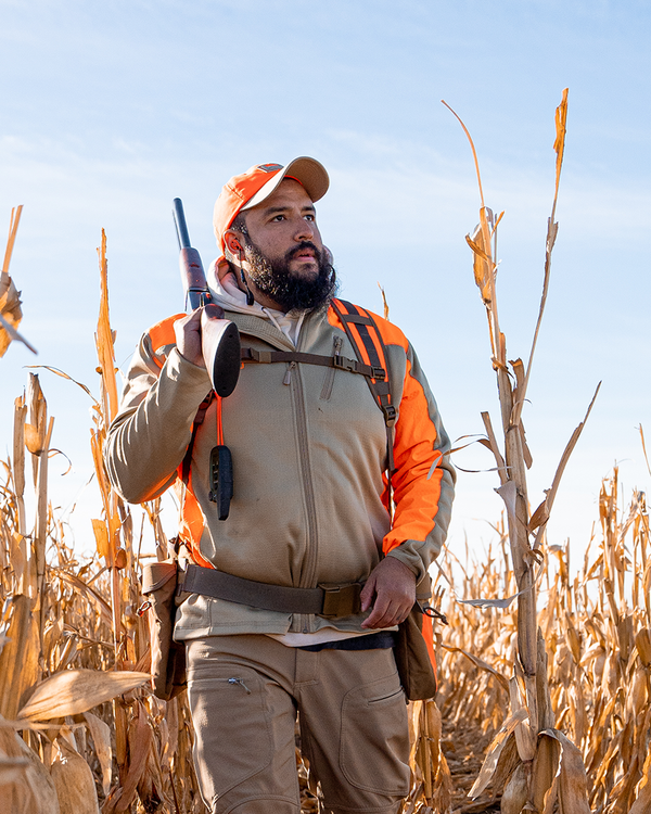 Banded Soft-Shell Upland Full Zip Jacket