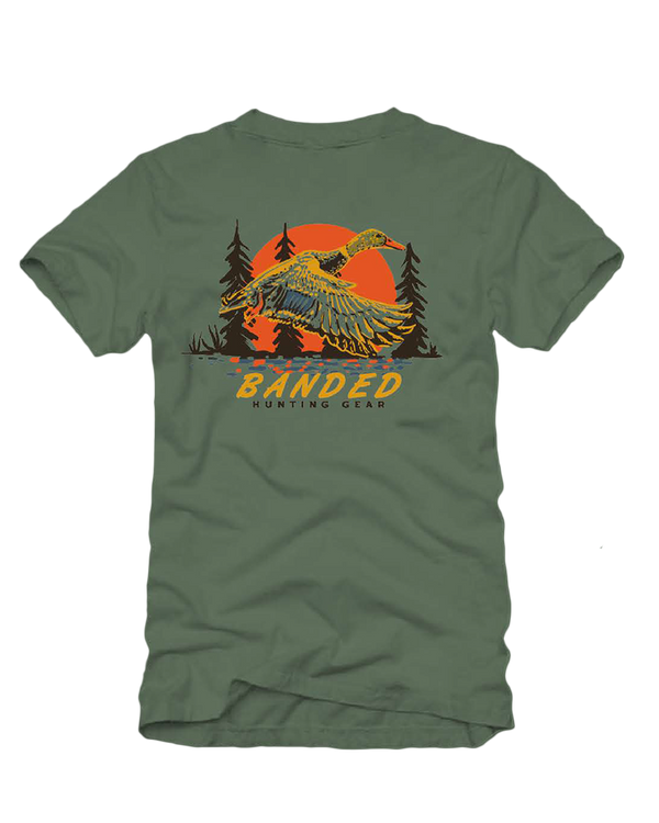 banded Sunrise Mallard Short Sleeve Tee