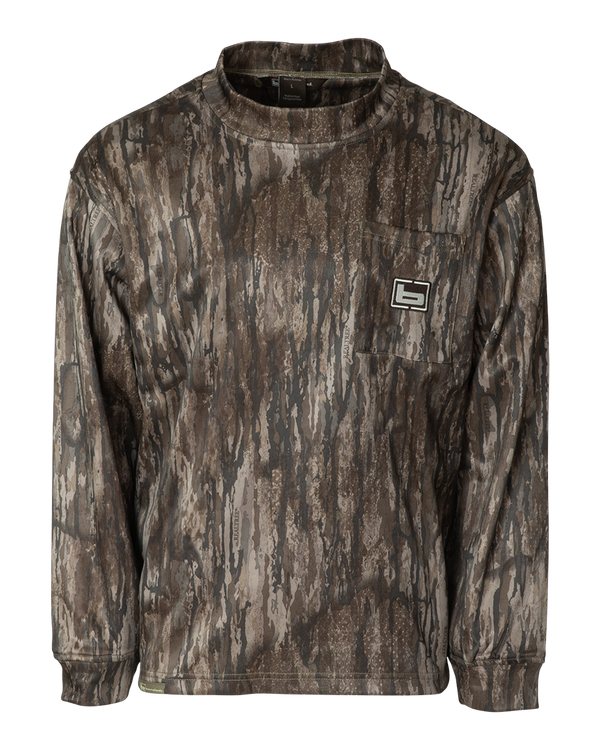 Banded TEC Fleece Mock Neck Shirt