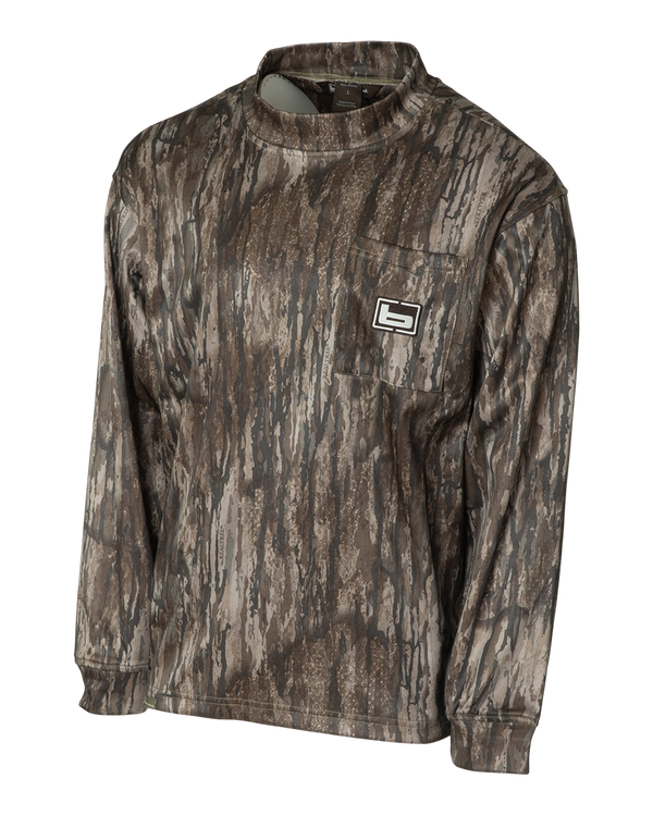Banded TEC Fleece Mock Neck Shirt