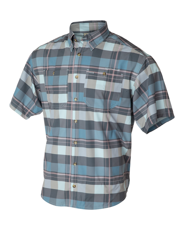 Banded Tidal Short Sleeve Fishing Shirt