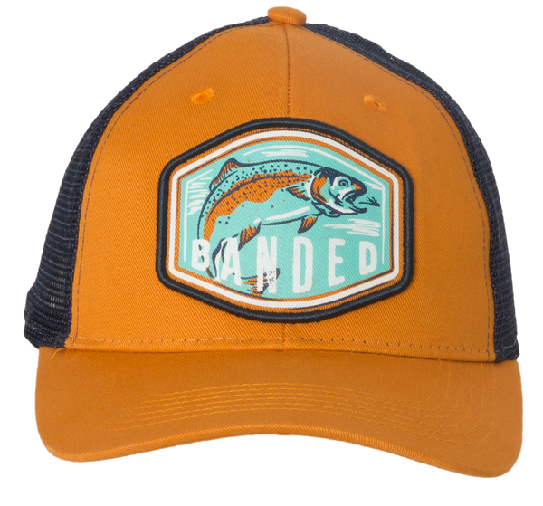 banded Trout Scout Trucker Hat