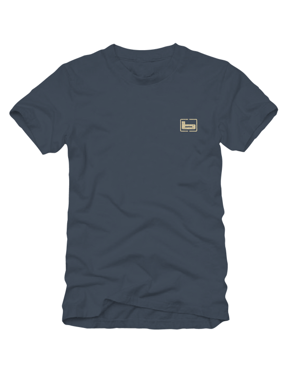 Banded Vintage Braided Short Sleeve T-Shirt