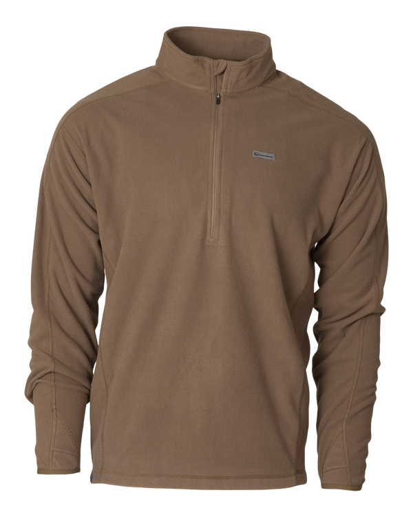 banded Waffle Fleece 1/4 Zip