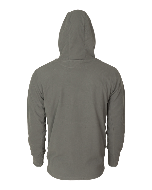 Banded Waffle Fleece Hoodie