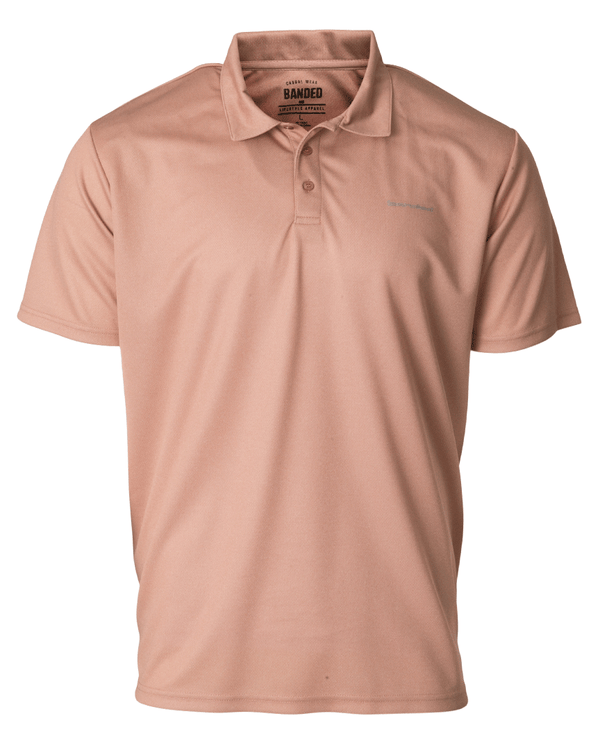 banded White River Active Polo Shirt