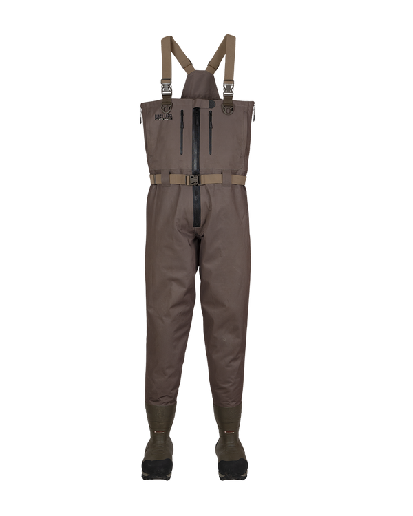 banded Black Label Elite Zipper Uninsulated Wader - Marsh Brown