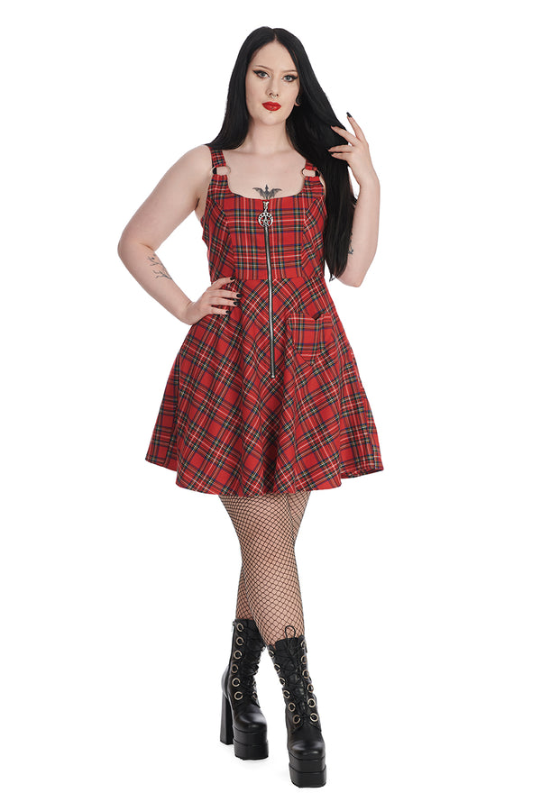 banned alternative Banned Alternative ADDISON TARTAN DRESS