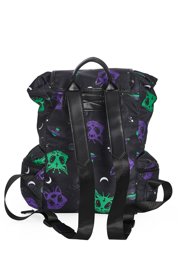 Banned Alternative Banned Alternative ALIEN CAT BACKPACK