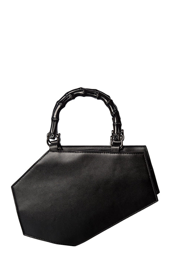 Banned Alternative Banned Alternative Amaranth Emboss Coffin Bag
