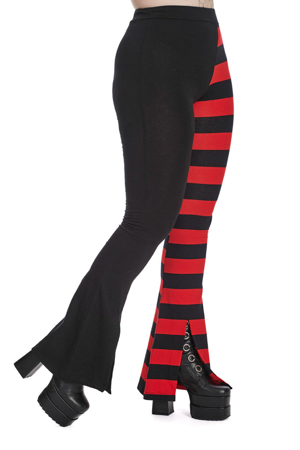 Banned Alternative Banned Alternative ASYMMETRICAL ALLURE HALF AND HALF TROUSERS