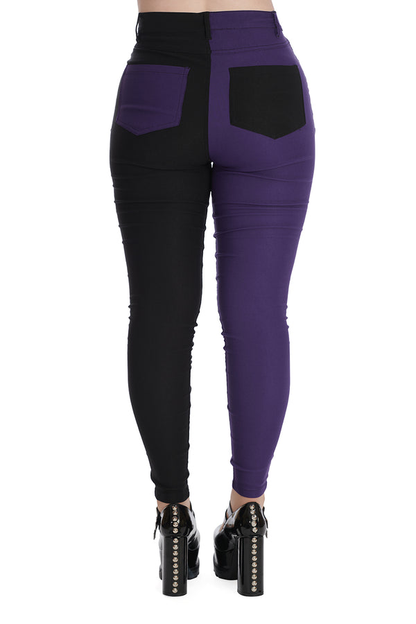 Banned Alternative Banned Alternative BAILEY HALF AND HALF TROUSERS